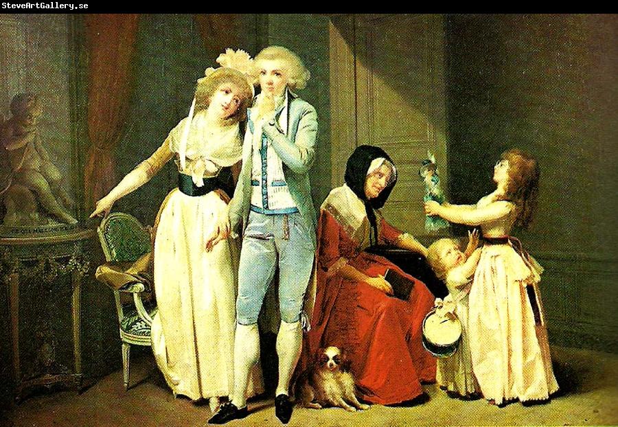 Louis Leopold  Boilly ce qui allume lamour leteint